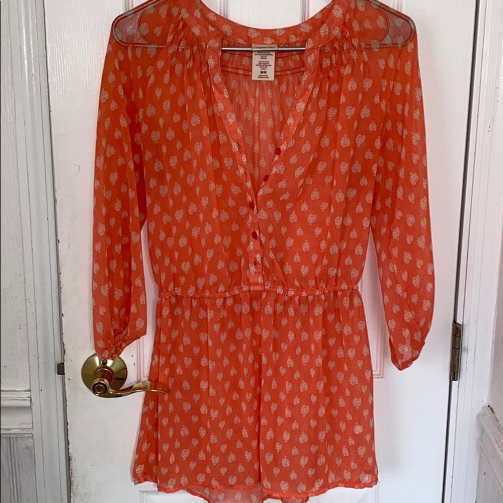 Tunic style blouse
